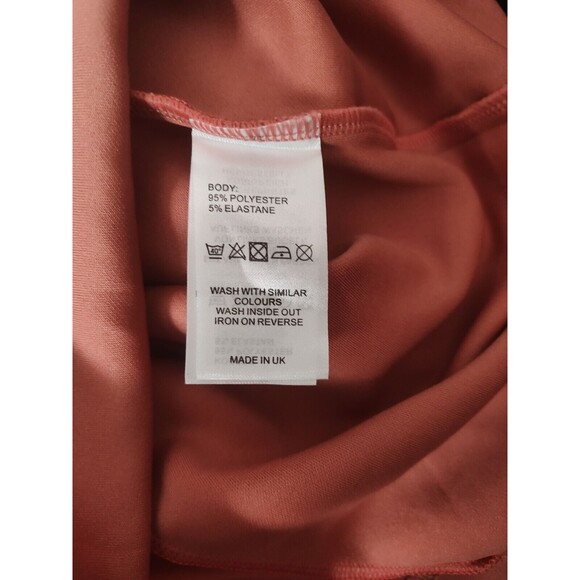 Club London Salmon Dress Sz 8 - Picture 4 of 4